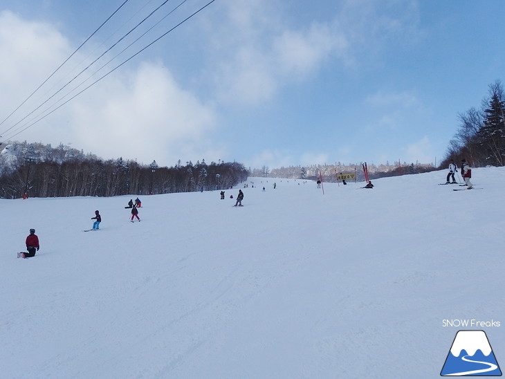 札幌国際スキー場 寒さにも負けず、大賑わい♪新設『エコークワッド』大活躍！